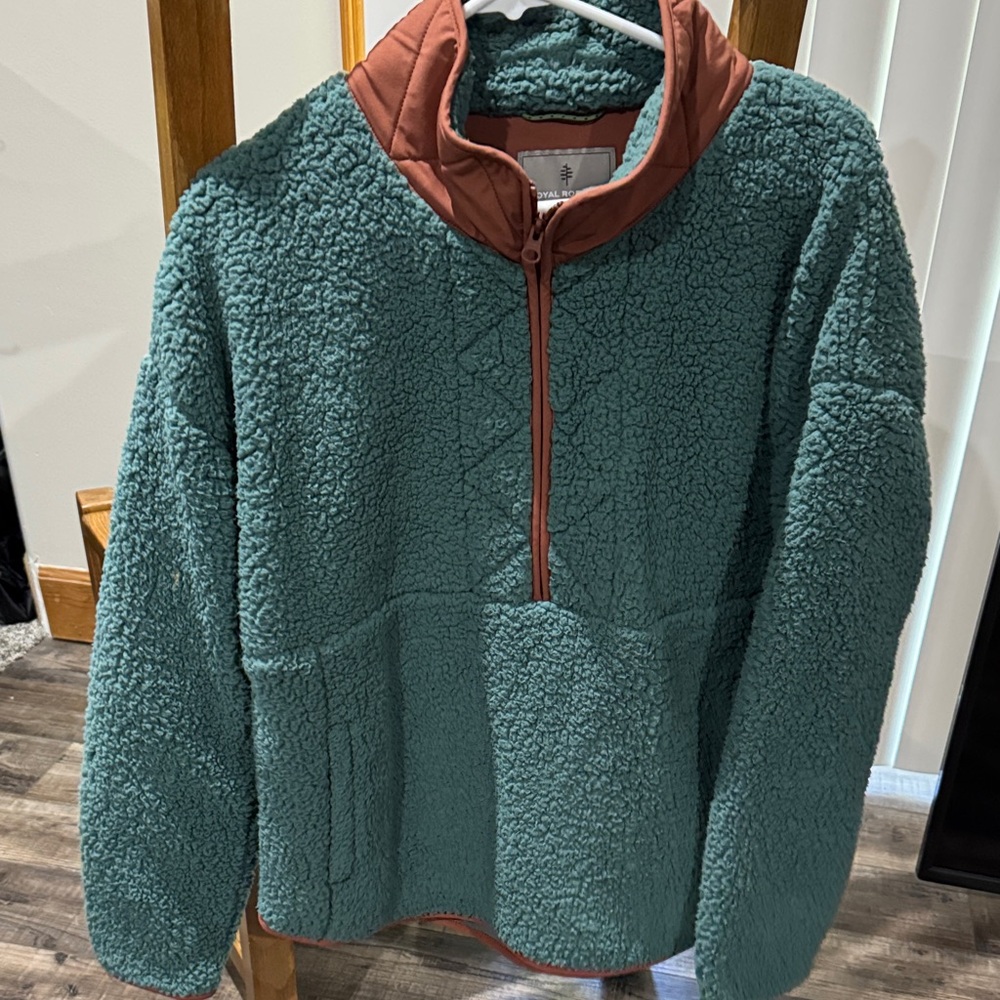 Royal Robbins Green and Rust Jacket